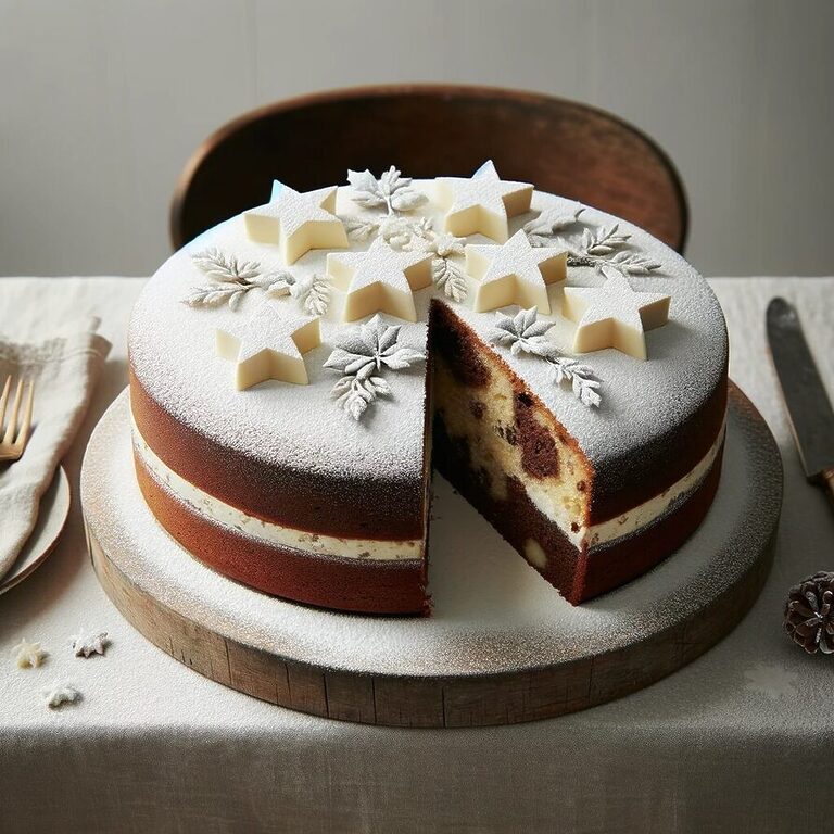 Receta de Pastel de navidad [Christmas cake] en 60 min. - Mil Tartas