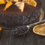 Tarta de chocolate y naranja